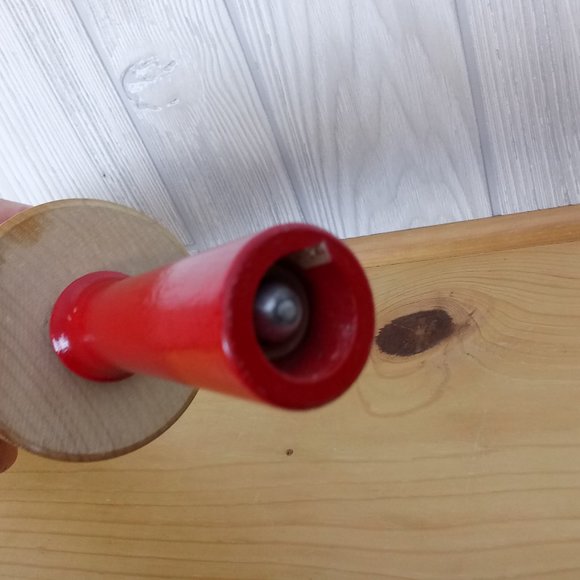 Vintage Kitchen Vintage Mid Century Modern Large Wooden Rolling Pin